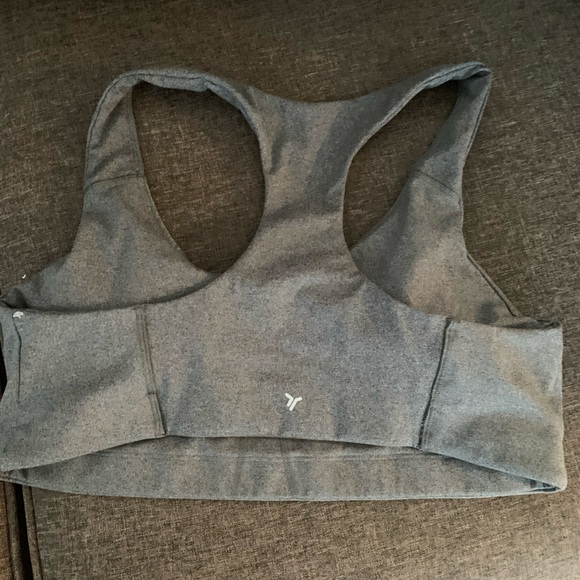 Grey Old Old Navy sports bra XL - Picture 2 of 2